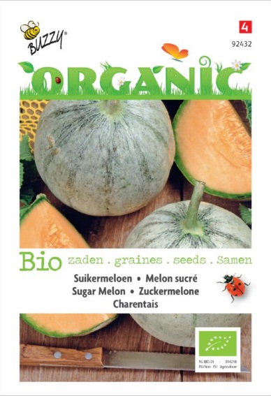 Meloen Cantaloup Charentais BIO (Cucumis) 15 zaden